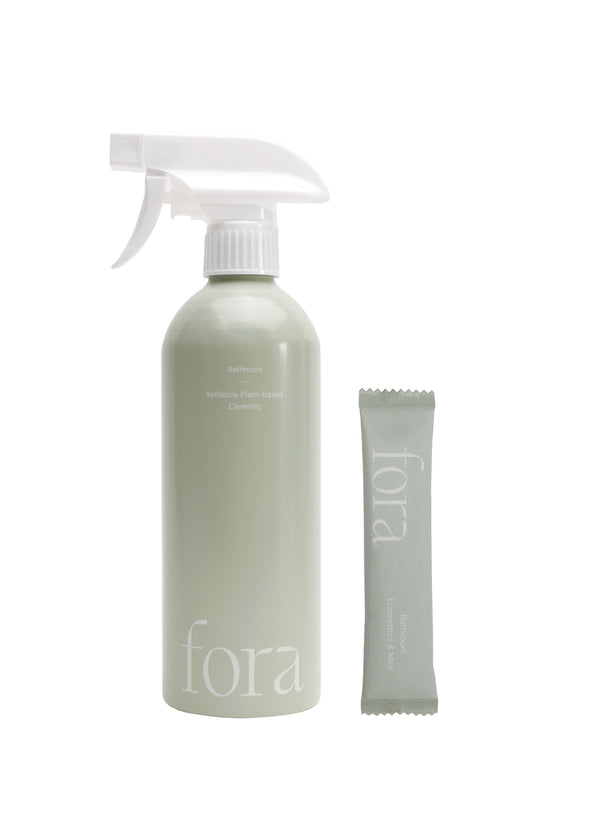 Fora natural bathroom cleaning products